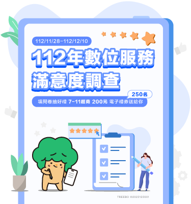 2023年度數位平台滿意度調查